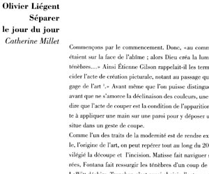 Texte Catherine Millet